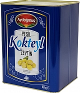 Оливки зеленые Coctail Aydogmus 16 кг