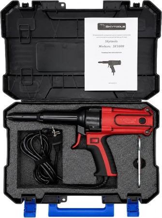 Заклепочник электрический 4,0-6,4 мм, 600Вт, 16000Н, кейс ABSOLUT SKytools SK1008