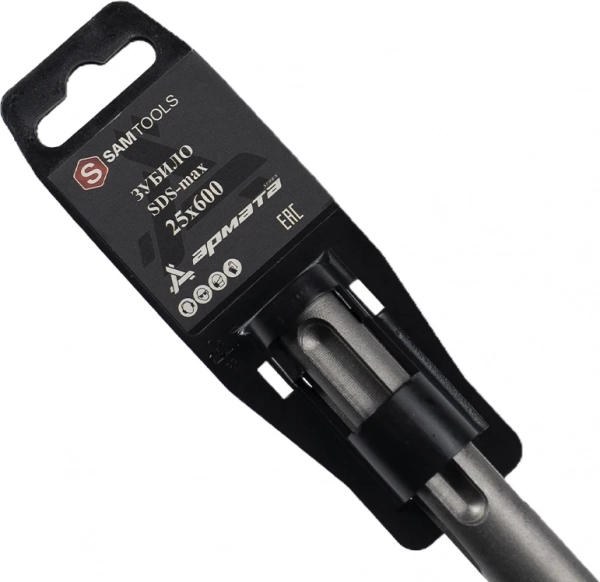 Зубило широкое (лопатка) SDS-max АРМАТА 18х25х600 мм Samtools