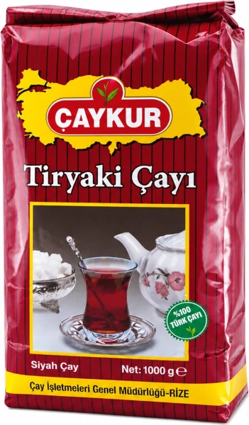 Чай черный турецкий листовой Caykur Tiryaki 1000 г
