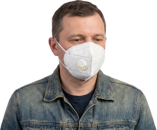 Респиратор с клапаном KN95 FFP2 (25 шт.)