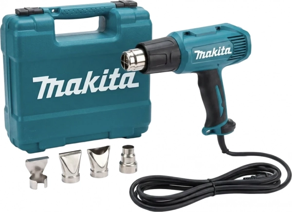 Фен технический Makita HG6030K 4 насадки