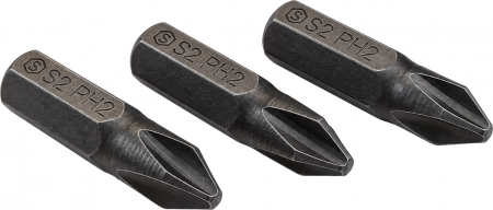 Бита крестовая PH2 25 мм (20 шт.) Samtools