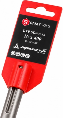 Бур по бетону SDS-max 16х400 мм APMATA