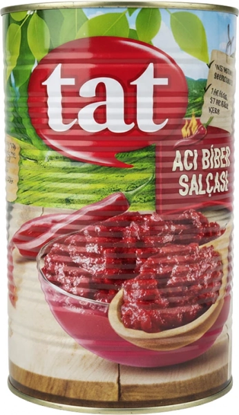 Перцовая паста острая TAT 4,35 кг