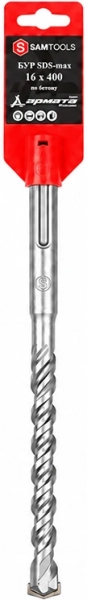Бур по бетону SDS-max 16х400 мм APMATA