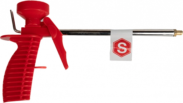 Пистолет для монтажной пены пластиковый без регулятора Samtools 