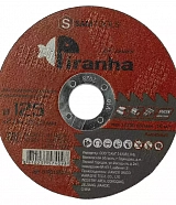 Диск отрезной по металлу и нержавеющей стали (125х2х22.2) Samtools Piranha XP