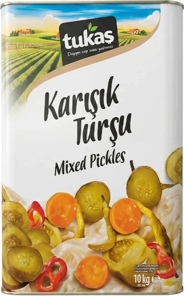 Ассорти овощное маринованное 18 кг TUKAS
