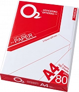 Бумага офисная O2 А4, 80 г/м², 500 листов
