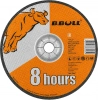 Диск шлифовальный по металлу 230x6x22,2 мм B.BULL