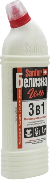 Чистящее средство Sanfor белизна 3в1 (1000 мл)
