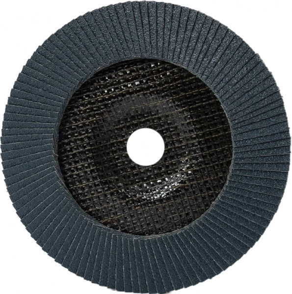 Круг лепестковый КЛТ 180х22/Р60 Karbosan Premium Line ZR SD Flap Конический INOX