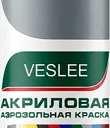 Аэрозольная эмаль универсальная серая VESLEE 520 мл RAL 7040