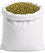 Крупа маш зелёная фасоль мунг Vigna Radiata 3+ мм (мешок 25 кг)