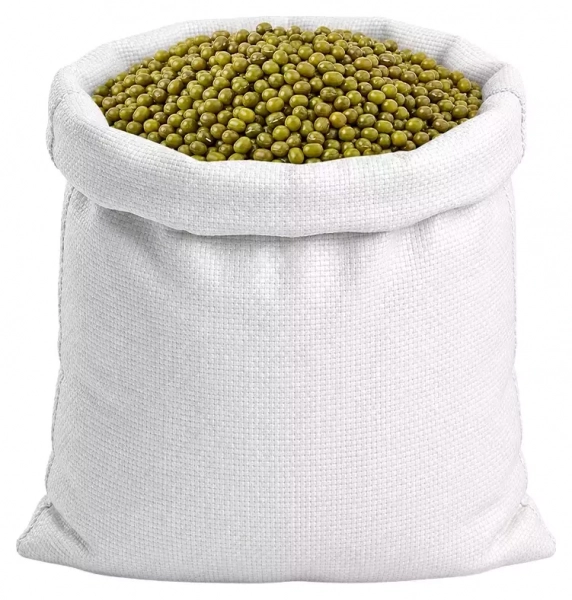 Крупа маш зелёная фасоль мунг Vigna Radiata 3+ мм (мешок 25 кг)