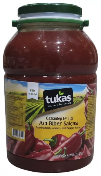 Перцовая паста острая TUKAS 4,3 кг