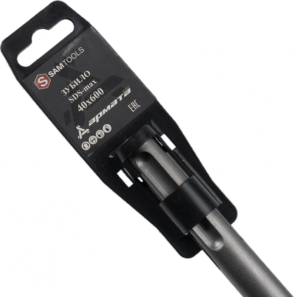 Зубило широкое (лопатка) SDS-max АРМАТА 18х40х600 мм Samtools