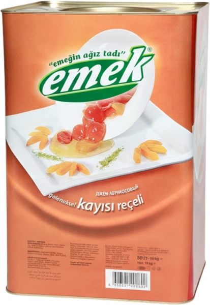 Варенье абрикосовое Emek 19 кг