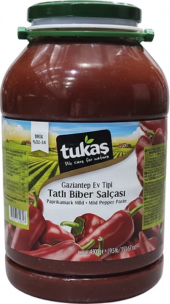 Перцовая паста сладкая TUKAS 4,3 кг