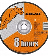 Диск шлифовальный по металлу 230x6x22,2 мм B.BULL