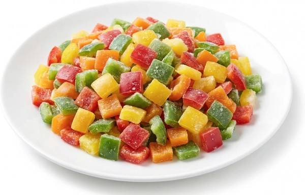 Замороженный перец кубик 10 кг
