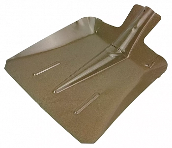 Лопата снеговая ЛС-1 стальная с планкой (450х380 мм)
