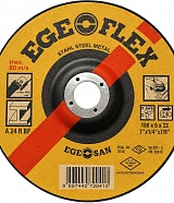 Диск шлифовальный по металлу Ege flex 180x6x22,2 мм