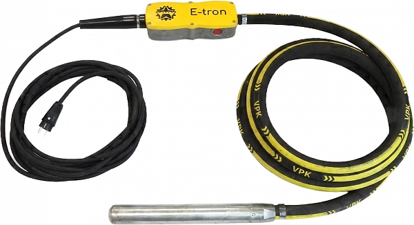 Высокочастотный вибратор VPK E-tron 36 (7м) со встроенным преобразователем