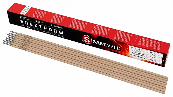 Электроды рутиловые 2.5 мм SAMWELD E6013 (МР-3) 1кг