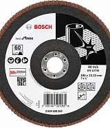Лепестковый круг Bosch 180х22 Inox 60
