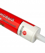 Герметик силиконовый строительный белый 280 мл (325 г) Samfix