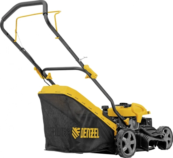 Газонокосилка бензиновая GLD-410-K 150 см3 41 см 40 л Denzel