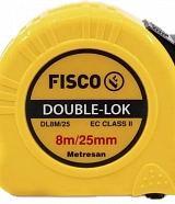 Рулетка Fisco Double-lok 8 м х 25 мм