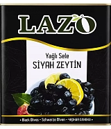 Маслины LAZO калибр 381-420 упаковка 9 кг