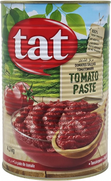 Томатная паста TAT 4300 г