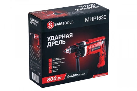 Дрель ударная сетевая SAMTOOLS MHP1630